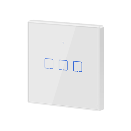 Intrerupator triplu wi-fi smart tx2-195017 alb, tip eu