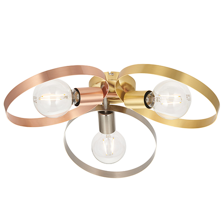 Plafoniera Hoop 3lt semi flush