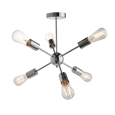 Plafoniera Rubens 6lt semi flush