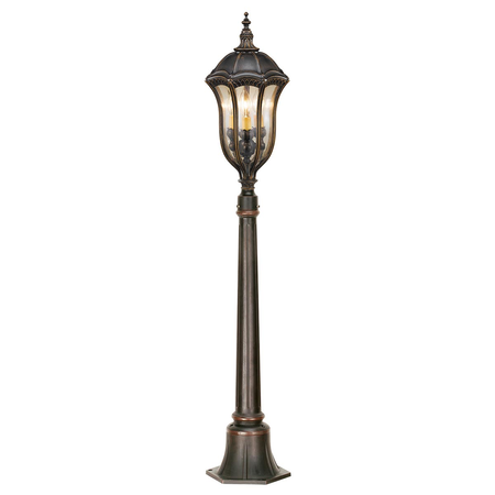 Elstead-lighting - Pitic baton rouge 3 light bollard