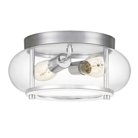 Plafoniera Trilogy 2 Light Flush Mount