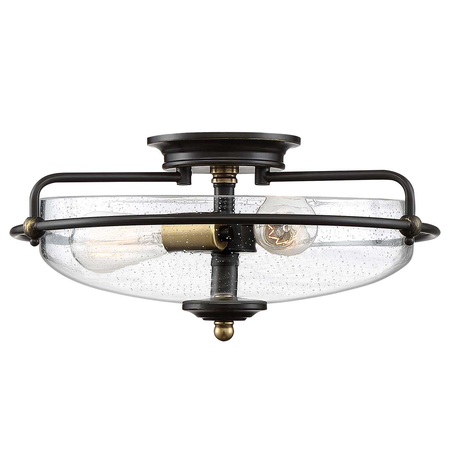 Plafoniera griffin 3 light flush mount