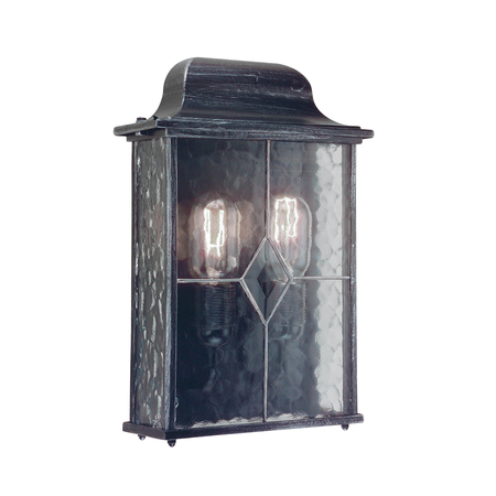 Elstead-lighting Aplica wexford 2 light half lantern