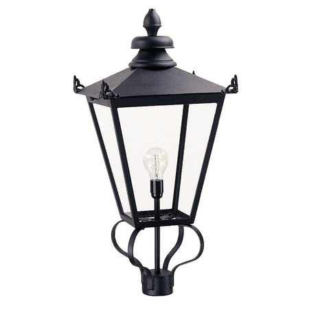 Cap de stalp wilmslow 1 light lantern head only