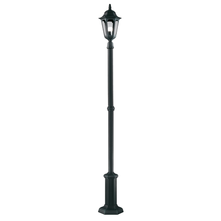 Stalp decorativ pentru exterior, iluminat gradini parcuri, parish 1 light lamp post