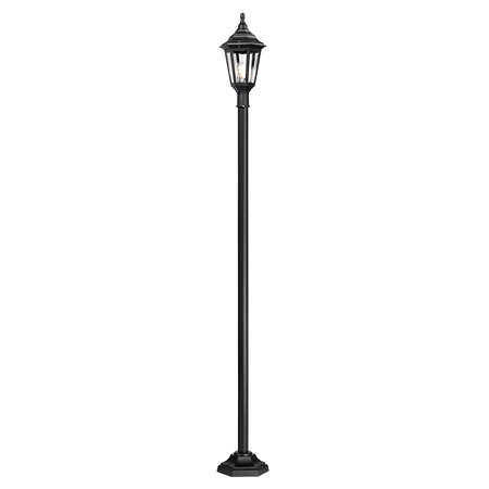 Stalp decorativ pentru exterior, iluminat gradini parcuri, kinsale 1 light lamp post