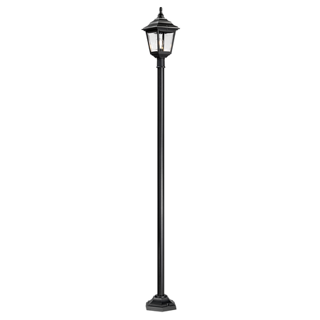 Stalp decorativ pentru exterior, iluminat gradini parcuri, kerry 1 light lamp post