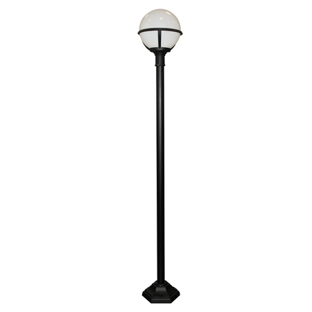 Stalp decorativ pentru exterior, iluminat gradini parcuri, glenbeigh 1 light lamp post