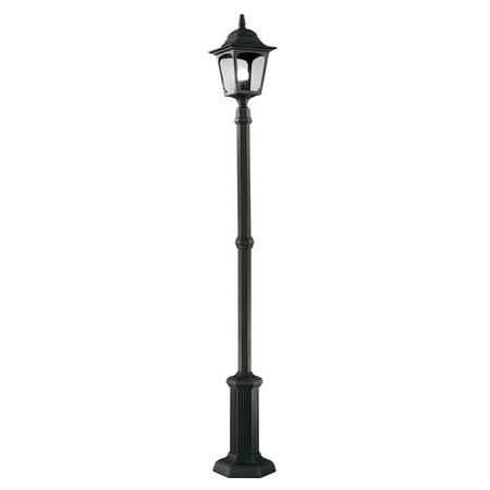 Stalp decorativ pentru exterior, iluminat gradini parcuri, chapel 1 light lamp post