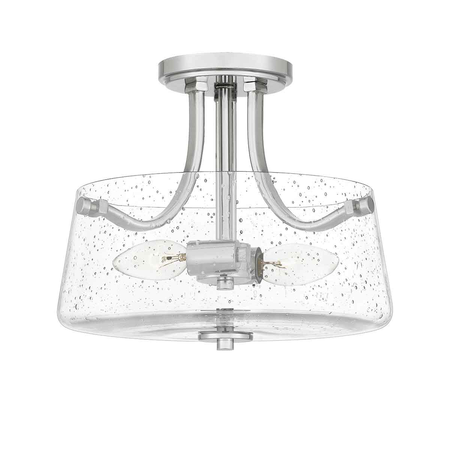 Plafoniera hollister 2 light semi-flush mount