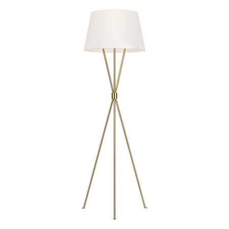 Lampa de podea Penny 1 Light Floor Lamp – Burnished Brass