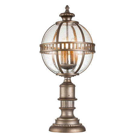 Pitic pentru exterior Halleron 3 Light Pedestal Lantern