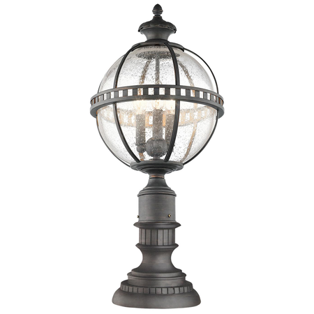 Pitic pentru exterior Halleron 3 Light Pedestal Lantern