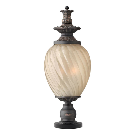 Pitic pentru exterior montreal 3 light pedestal