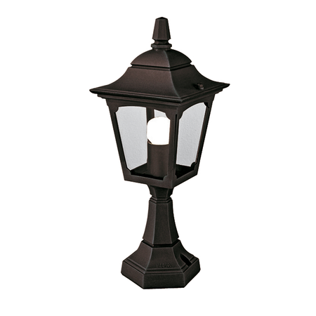 Pitic pentru exterior Chapel 1 Light Mini Pedestal Lantern