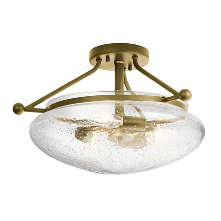 Plafoniera belle 3 light semi-flush mount