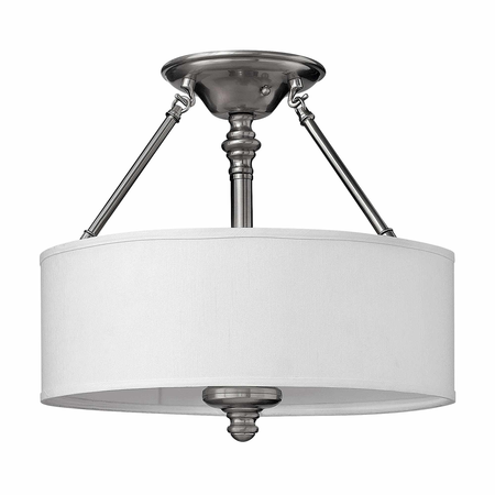 Plafoniera Sussex 3 Light Semi-Flush