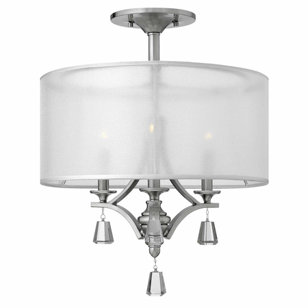 Plafoniera mime 3 light semi-flush