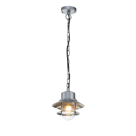 Lampa suspendata Copenhagen 1 Light Chain Lantern – Silver