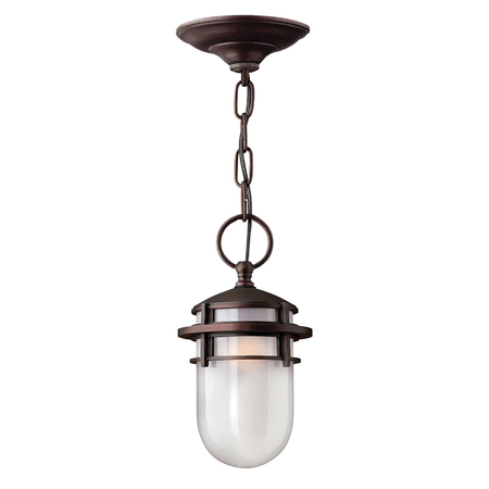 Lampa suspendata Reef 1 Light Chain Lantern Victorian Bronze