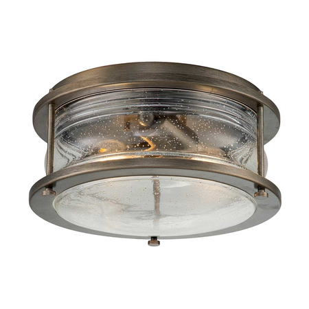 Corp de iluminat decorativ pentru exterior, ashland bay 2 light outdoor ceiling flush