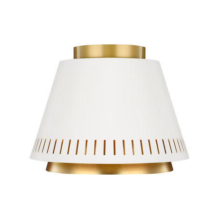 Corp de iluminat decorativ pentru exterior, carter 1 light flush light – matte white