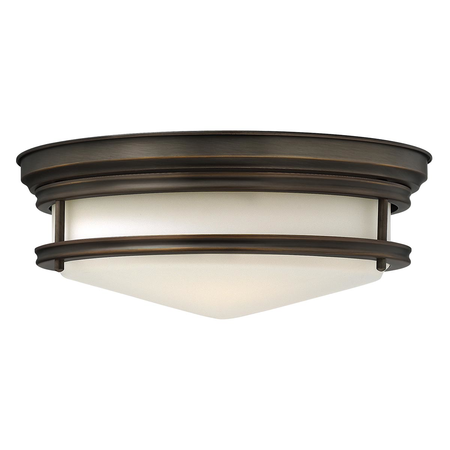 Corp de iluminat decorativ pentru exterior, Hadley 3 Light Flush – Oil Rubbed Bronze