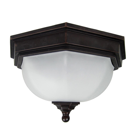 Corp de iluminat decorativ pentru exterior, Fairford 1 Light Flush Lantern