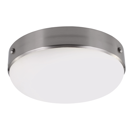 Corp de iluminat decorativ pentru exterior, Cadence 2 Light Flush Mount – Brushed Steel