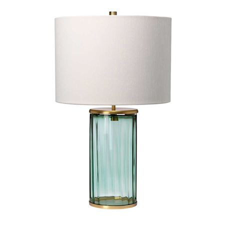 Veioza reno table lamp – green – aged brass