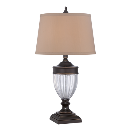 Veioza Dennison 1 Light Table Lamp – Paladian Bronze