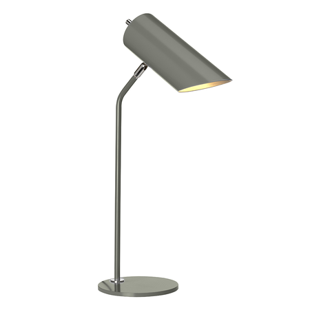 Veioza Quinto 1 Light Table Lamp – Dark Grey Polished Nickel