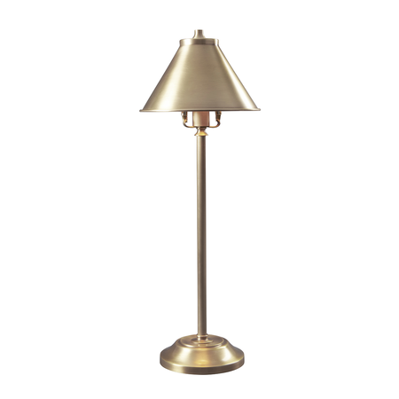 Veioza Provence 1 Light Stick Lamp – Aged Brass