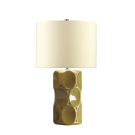 Elstead-lighting Veioza green retro 1 light table lamp