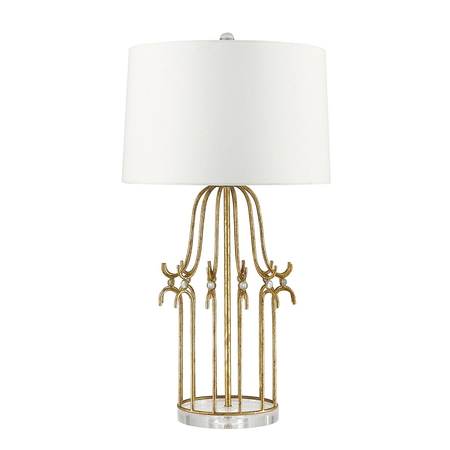 Veioza stella 1 light table lamp – distressed gold