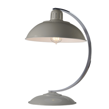 Veioza franklin 1 light desk lamp – grey