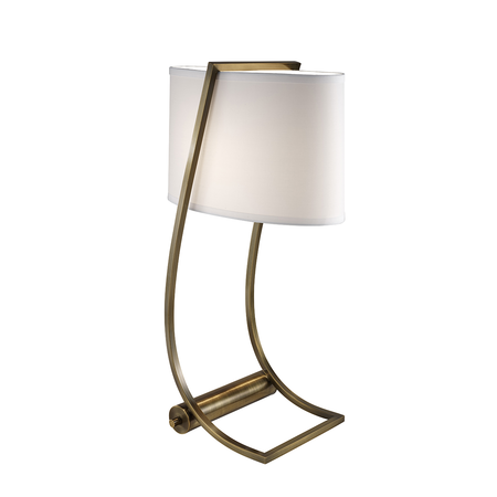 Veioza Lex 1 Light Table Lamp – Bali Brass