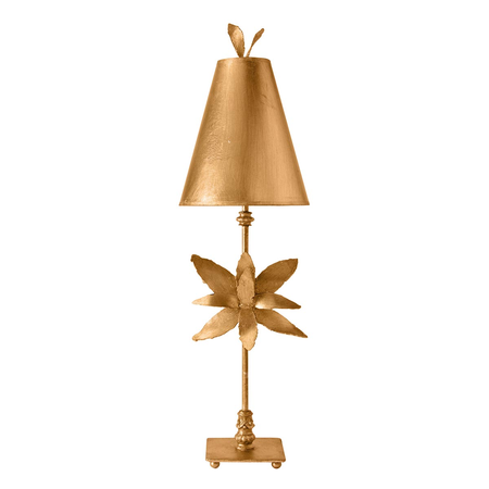 Veioza Azalea 1 Light Table Lamp – Gold Leaf