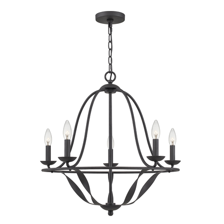 Corp de iluminat suspendat, lustra Bradbury 5 Light Chandelier