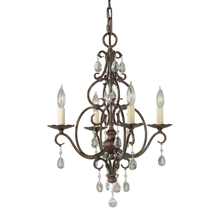 Corp de iluminat suspendat, lustra chateau 4 light chandelier