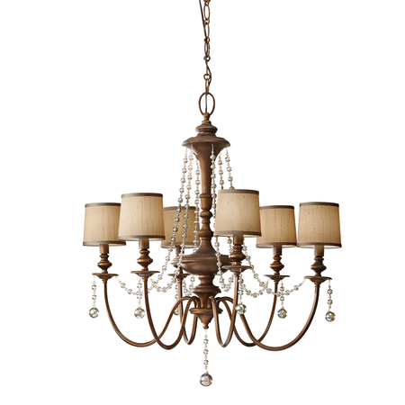 Corp de iluminat suspendat, lustra Clarissa 6-Light Chandelier