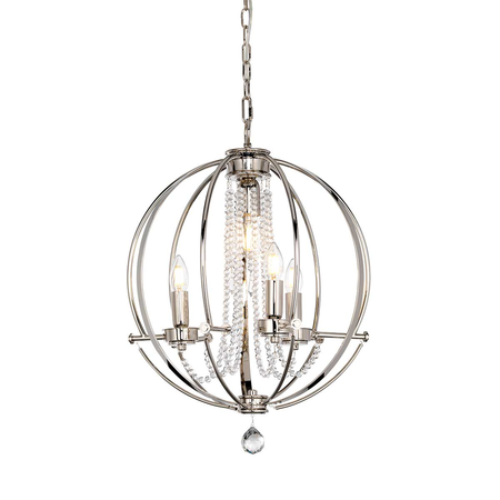 Corp de iluminat suspendat, lustra Cassie 4 Light Chandelier