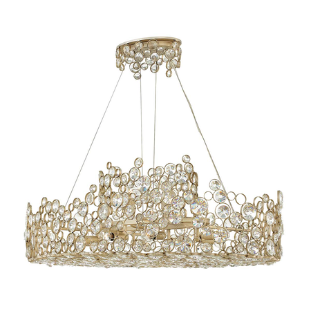 Corp de iluminat suspendat, lustra Anya 10 Light Linear Chandelier