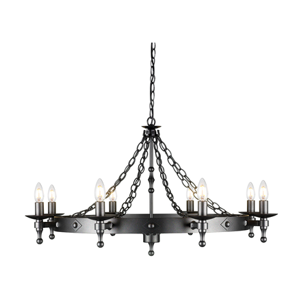 Corp de iluminat suspendat, lustra Warwick 8 Light Chandelier