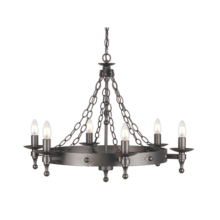 Corp de iluminat suspendat, lustra Warwick 6 Light Chandelier