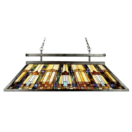 Corp de iluminat suspendat, lustra Inglenook 3 Light Island Chandelier