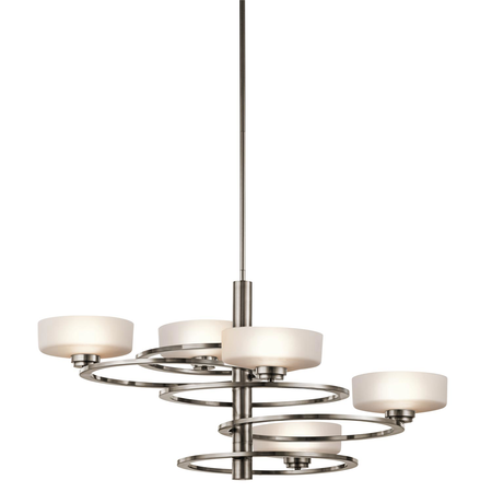 Corp de iluminat suspendat, lustra Aleeka 5 Light Chandelier