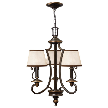 Corp de iluminat suspendat, lustra Plymouth 3 Light Chandelier