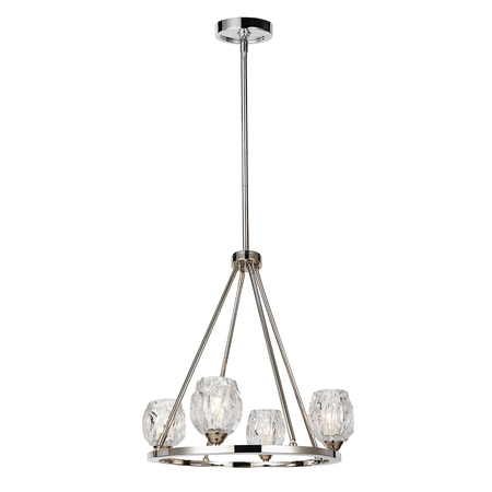 Corp de iluminat suspendat, lustra Rubin 4 Light Chandelier