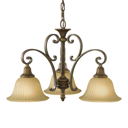 Corp de iluminat suspendat, lustra Kelham Hall 3 Light Down Light Chandelier